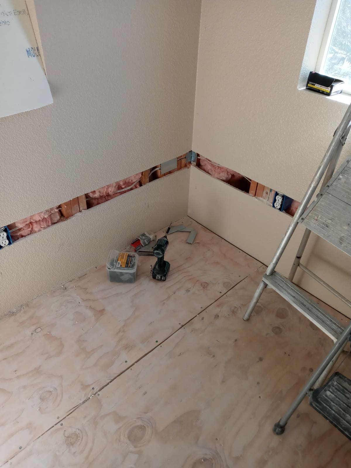 Framing project photo